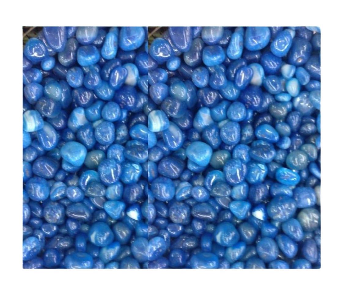 Blue Onyx Pebbles
