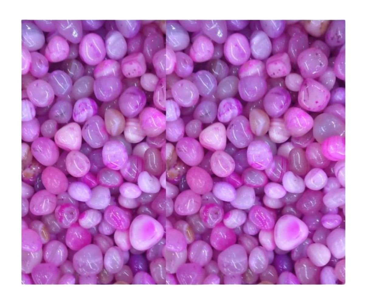 Pink Onyx Pebbles