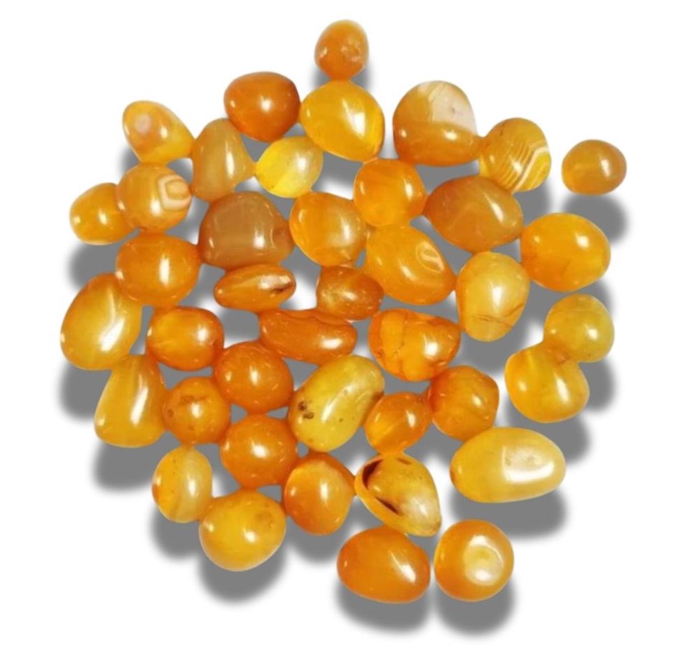 Yellow Onyx Pebbles